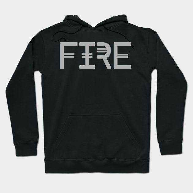 FIRE | Financial Independence, Retire Early | Market Hoodie by lvrdesign